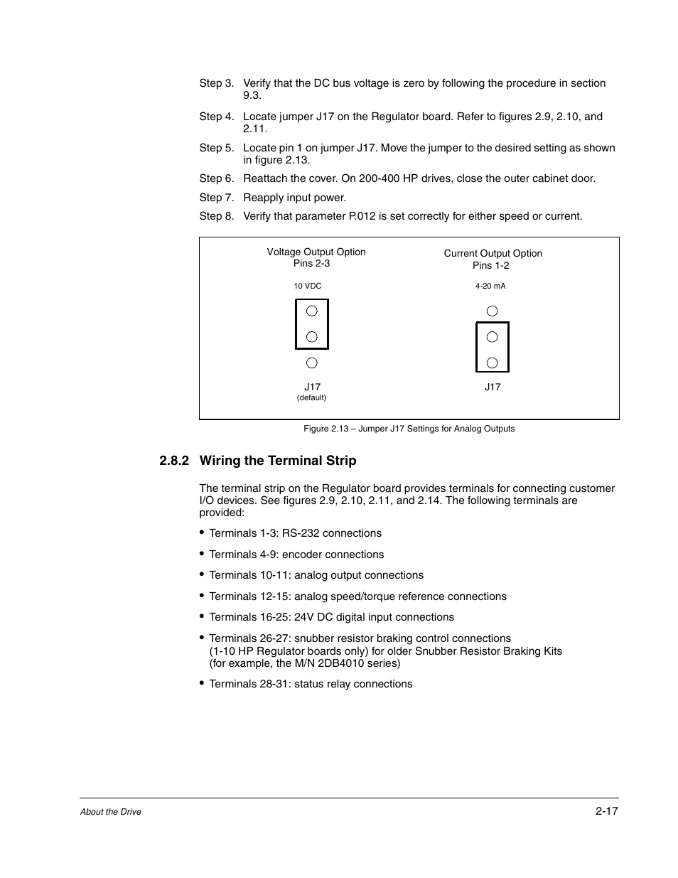 Rockwell Automation GV3000/SE AC Drive Ver. 6.06 Hdwe Ref., Installation, and Troubleshooting Manual User Manual | Page 31 / 128