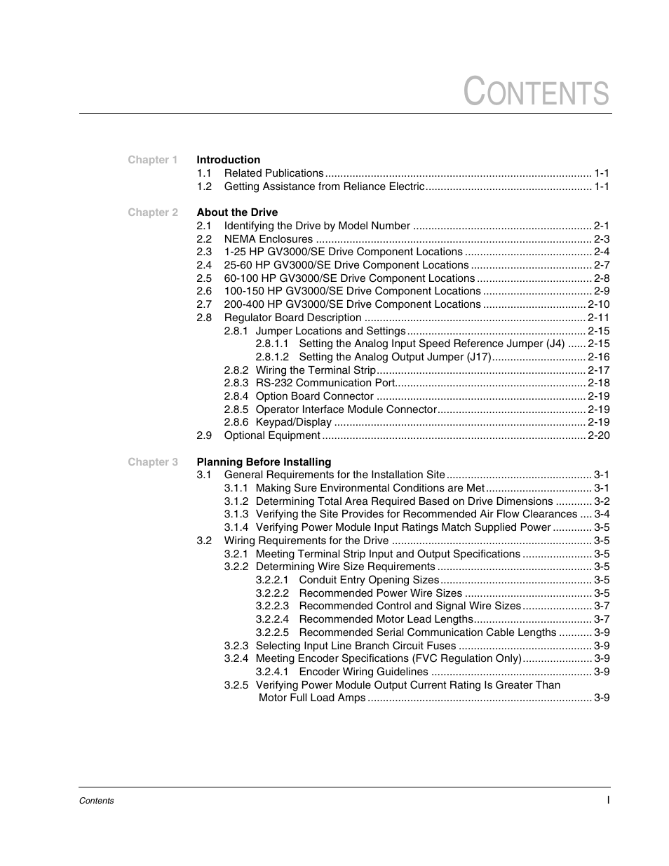 Rockwell Automation GV3000/SE AC Drive Ver. 6.06 Hdwe Ref., Installation, and Troubleshooting Manual User Manual | Page 7 / 128