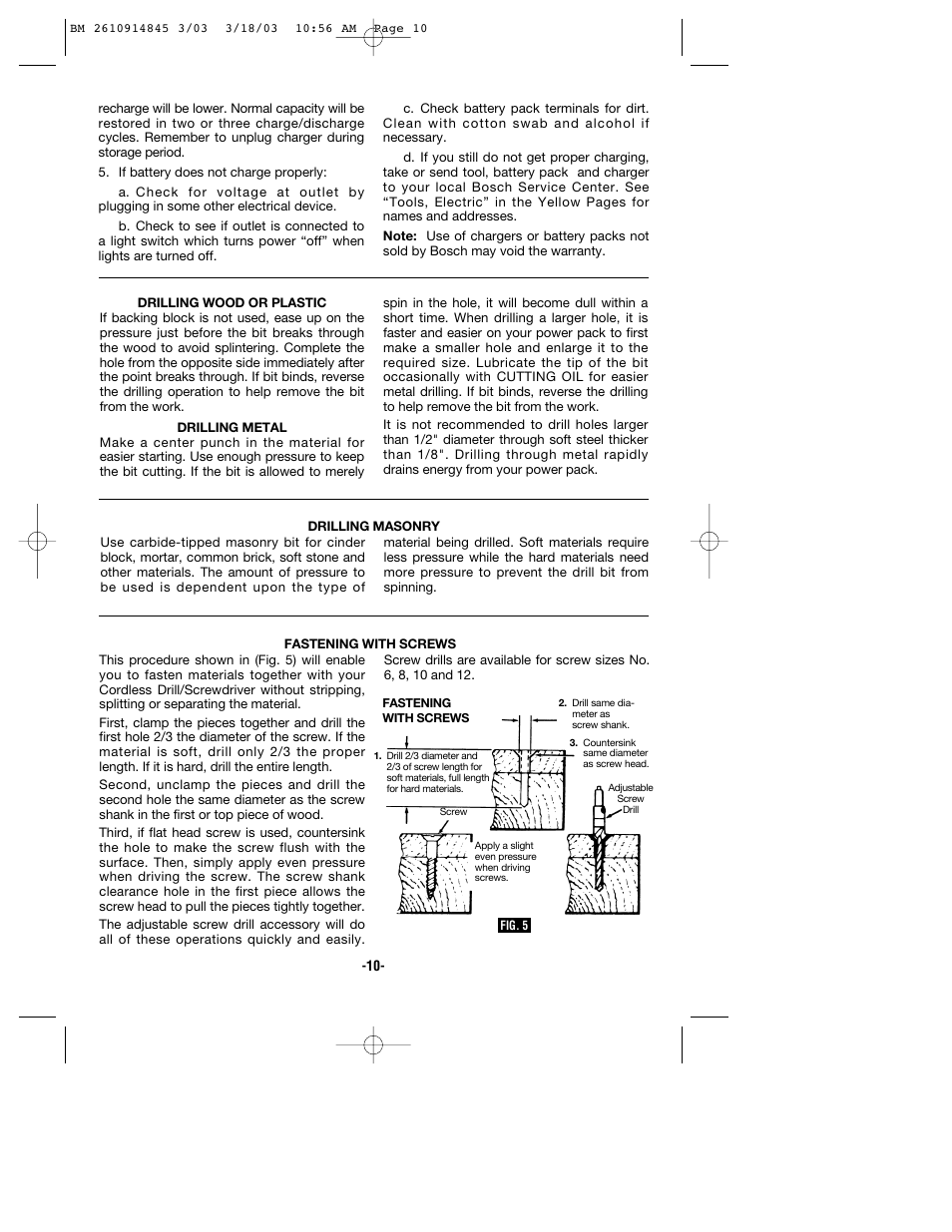 Bosch 12524 User Manual | Page 10 / 32