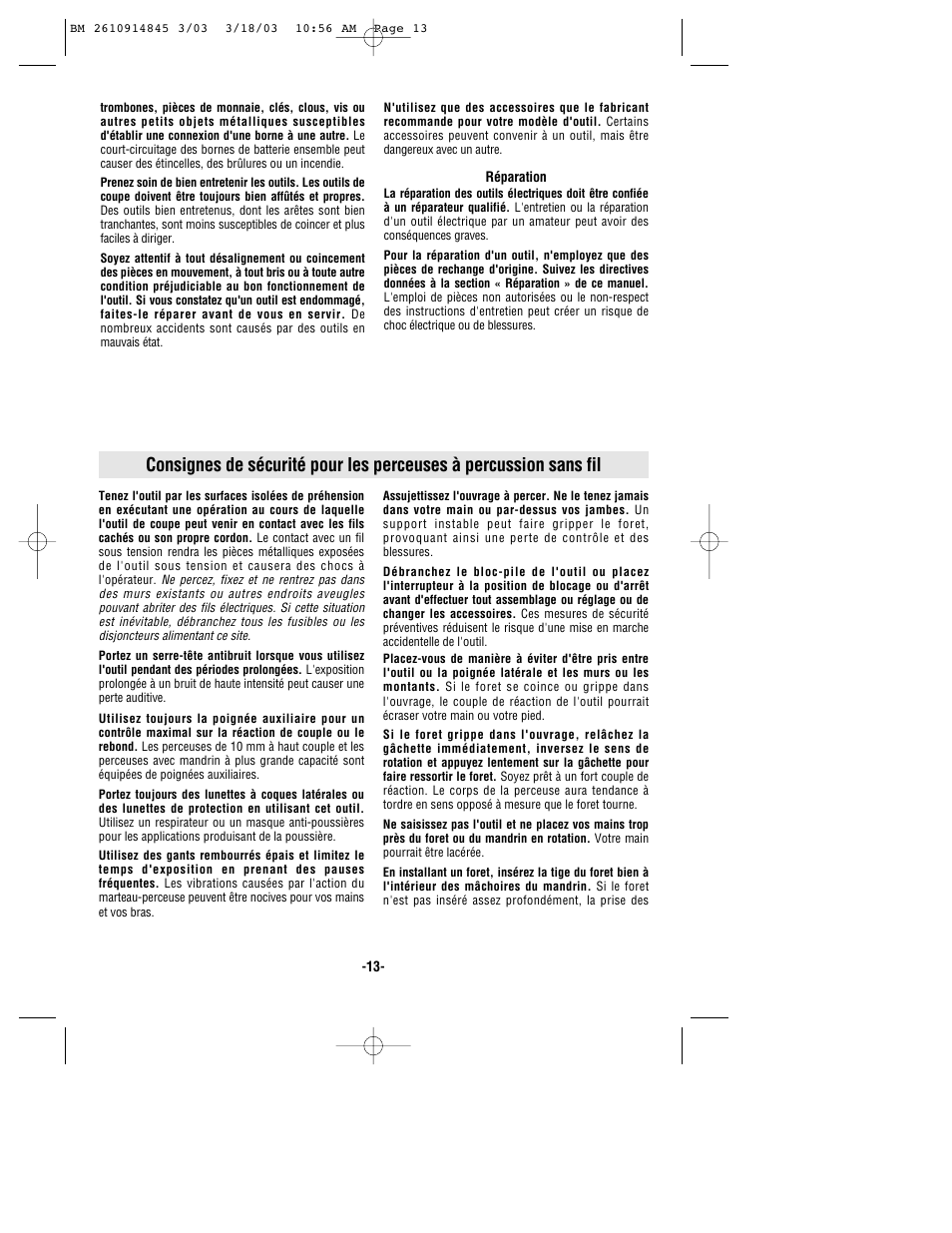 Bosch 12524 User Manual | Page 13 / 32