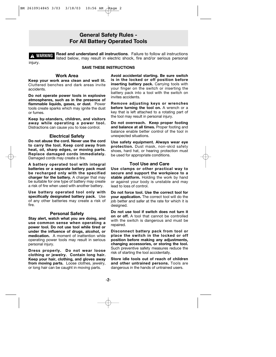 Bosch 12524 User Manual | Page 2 / 32