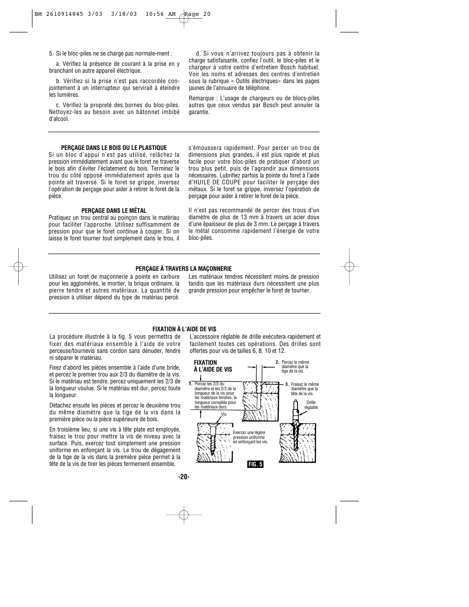 Bosch 12524 User Manual | Page 20 / 32