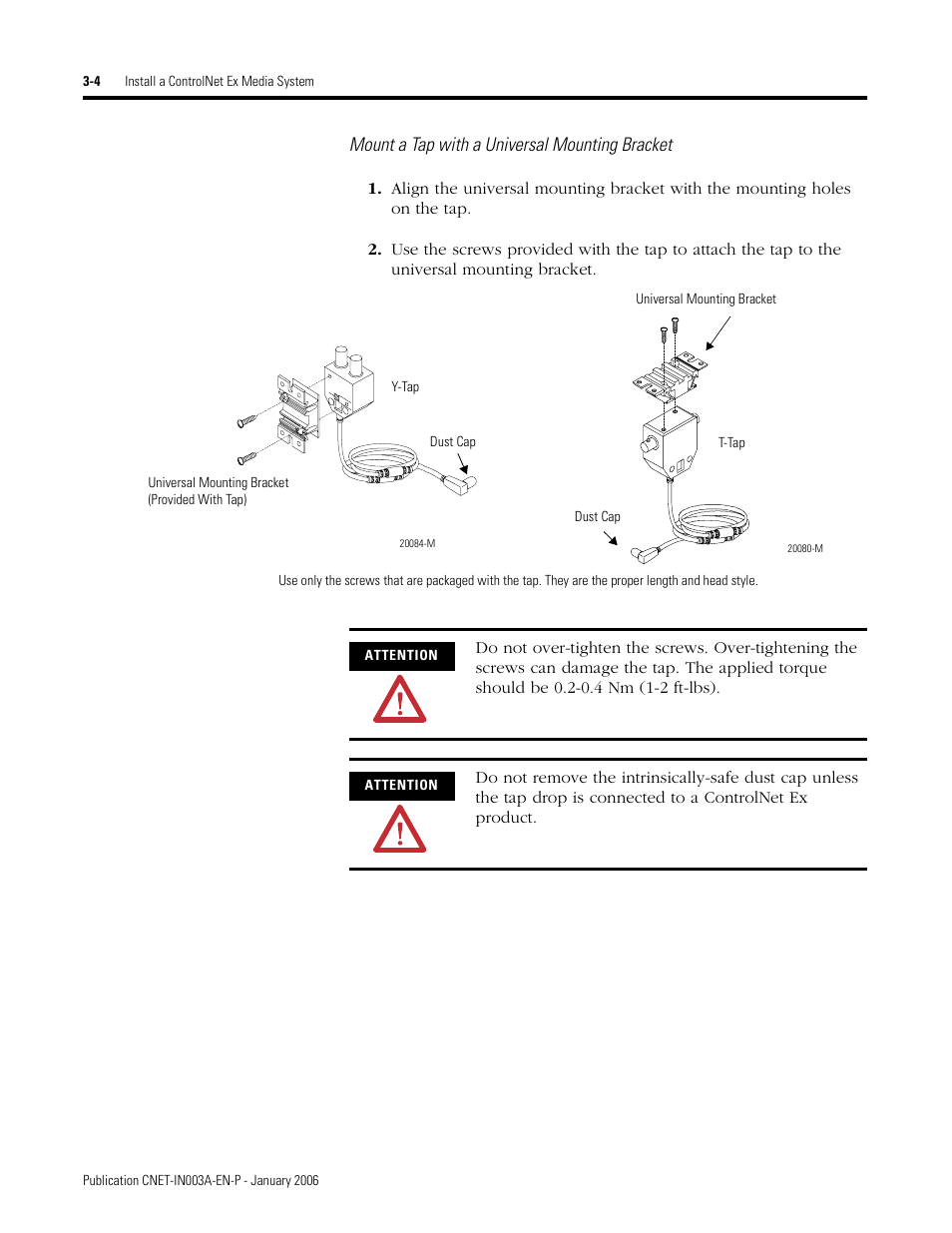 Rockwell Automation 1797-Series ControlNet Ex Media Plannng Installation Manual User Manual | Page 46 / 88