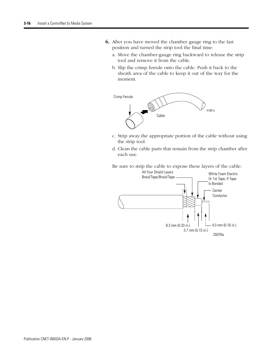 Rockwell Automation 1797-Series ControlNet Ex Media Plannng Installation Manual User Manual | Page 58 / 88