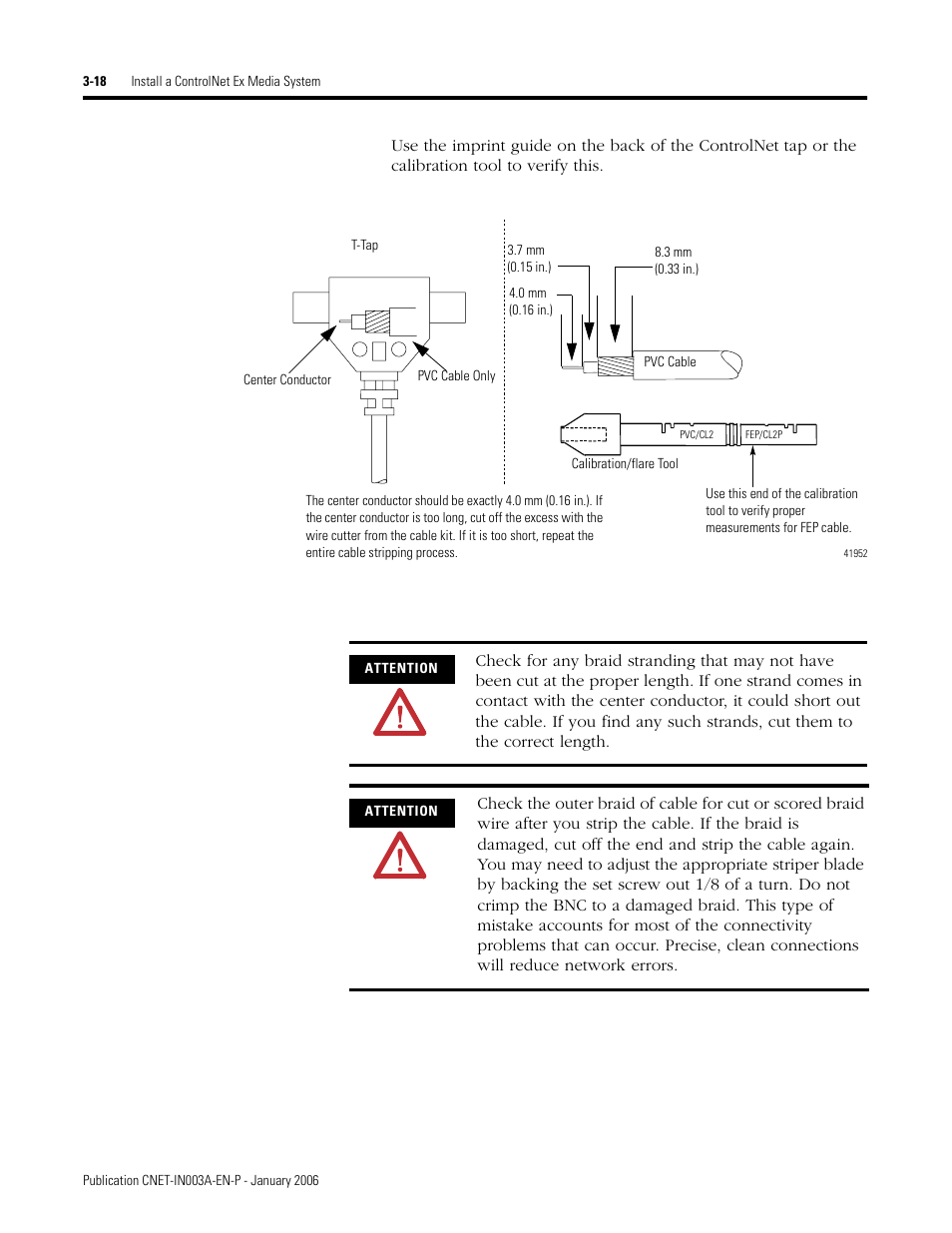 Rockwell Automation 1797-Series ControlNet Ex Media Plannng Installation Manual User Manual | Page 60 / 88