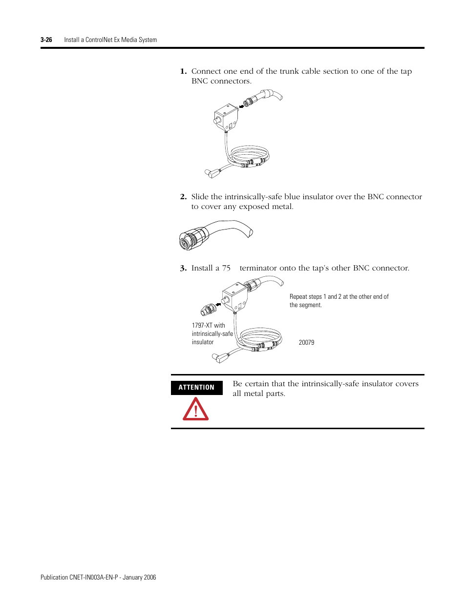 Rockwell Automation 1797-Series ControlNet Ex Media Plannng Installation Manual User Manual | Page 68 / 88