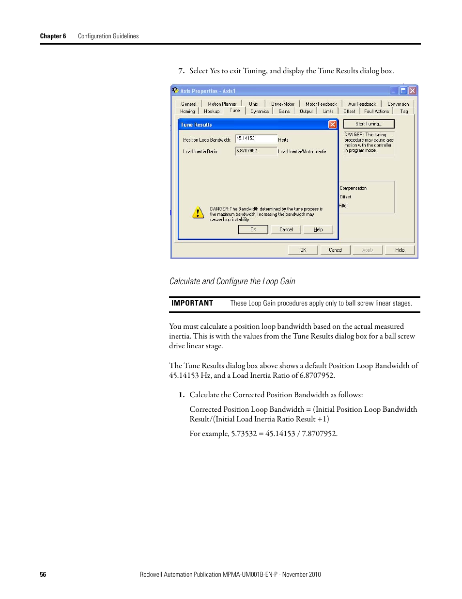 Rockwell Automation MPMA Integrated Multi-Axis Linear Stages User Manual | Page 56 / 136