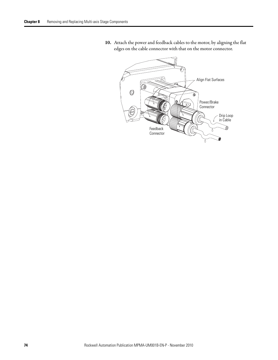 Rockwell Automation MPMA Integrated Multi-Axis Linear Stages User Manual | Page 74 / 136