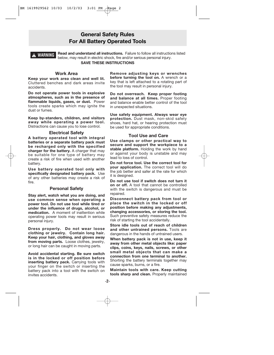 Bosch 11524 User Manual | Page 2 / 40