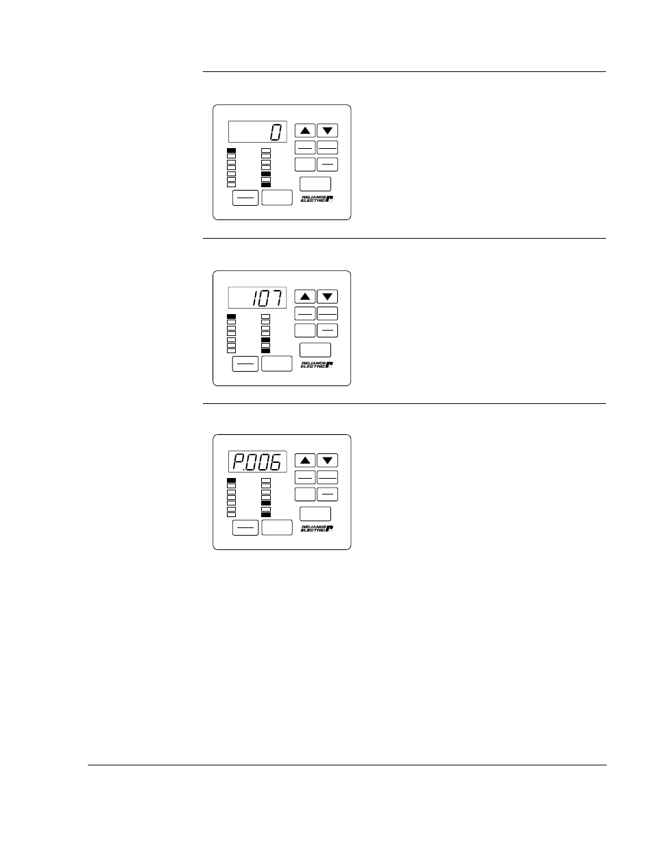 Step 3.2 press the enter key. zero is displayed, Starting up the drive for vector regulation | Rockwell Automation GV3000/SE 230VAC 1-20 HP GP & Vector Drive Ver. 6.04 Software Start-Up and Ref. User Manual | Page 43 / 224