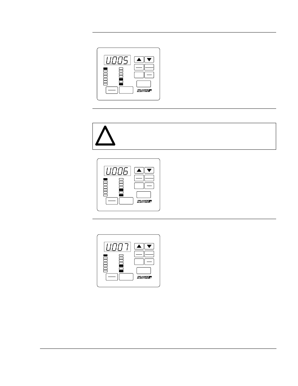 Rockwell Automation GV3000/SE 230VAC 1-20 HP GP & Vector Drive Ver. 6.04 Software Start-Up and Ref. User Manual | Page 61 / 224