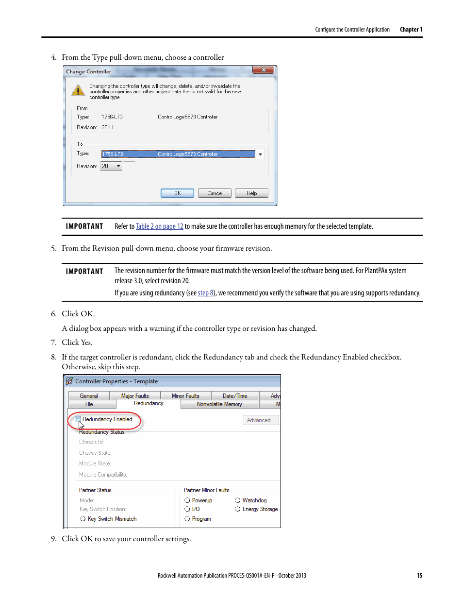 Eps 4…7 on | Rockwell Automation System Release 3.0 PlantPAx System Application Templates Quick Start User Manual | Page 15 / 80