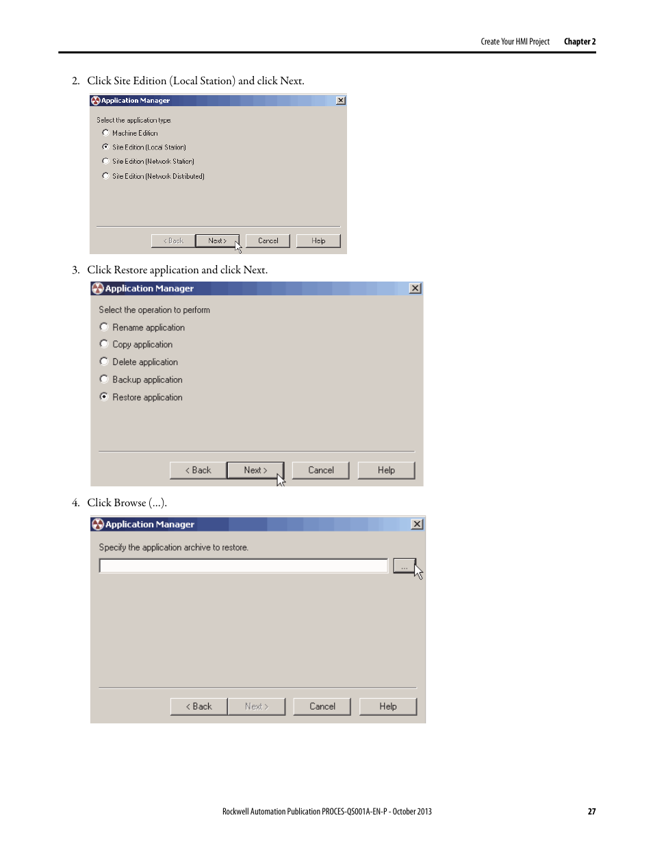 Rockwell Automation System Release 3.0 PlantPAx System Application Templates Quick Start User Manual | Page 27 / 80