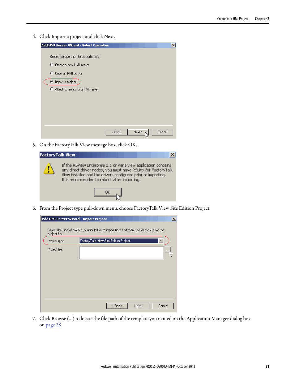 Rockwell Automation System Release 3.0 PlantPAx System Application Templates Quick Start User Manual | Page 31 / 80