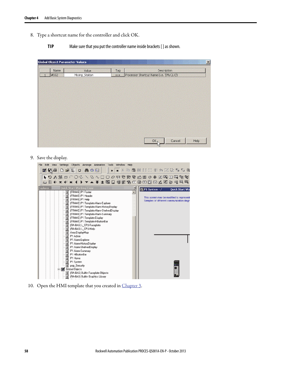 Rockwell Automation System Release 3.0 PlantPAx System Application Templates Quick Start User Manual | Page 58 / 80