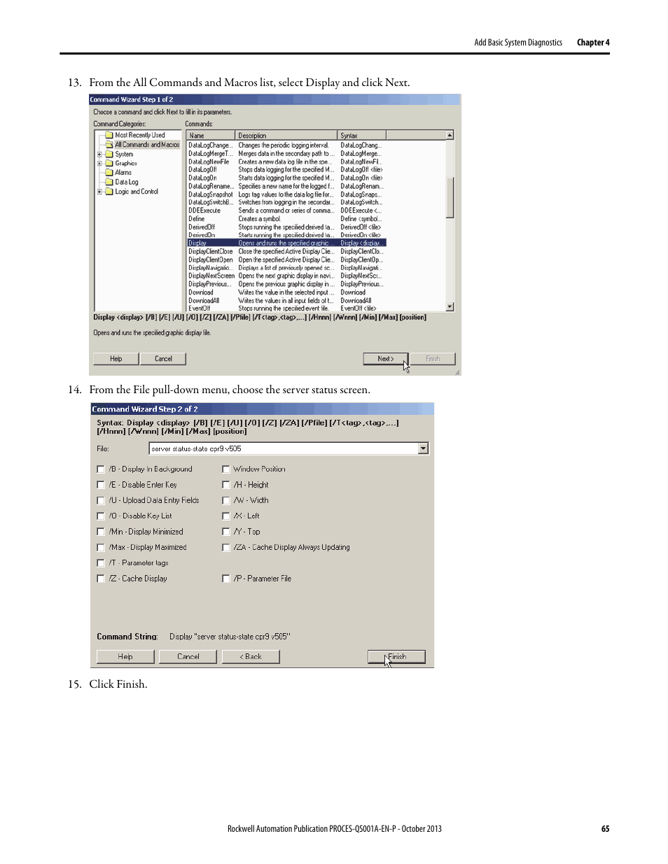 Rockwell Automation System Release 3.0 PlantPAx System Application Templates Quick Start User Manual | Page 65 / 80