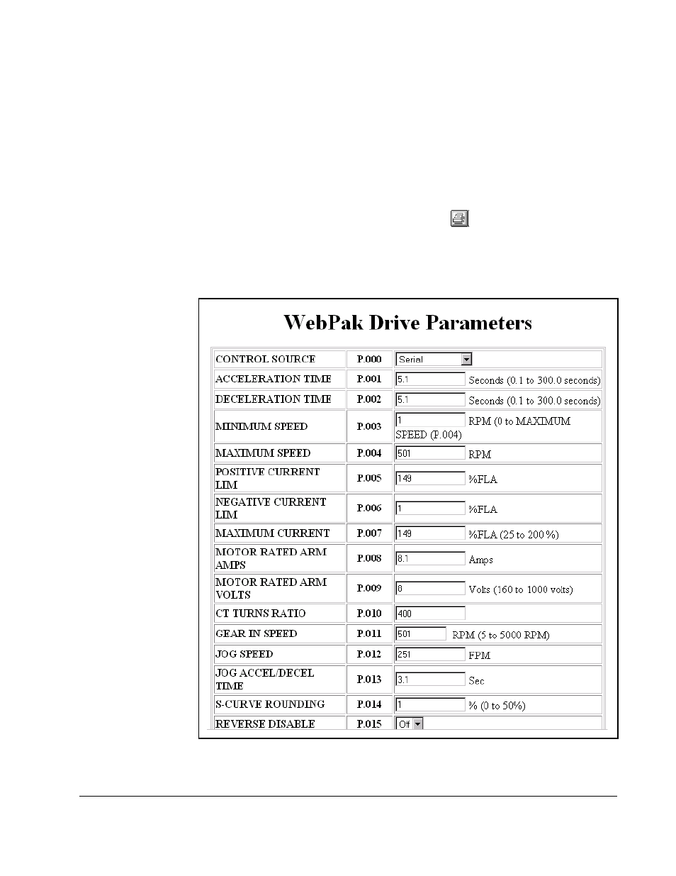 7 printing a configuration | Rockwell Automation WebPak CS Software Version 1.0 User Manual | Page 25 / 66