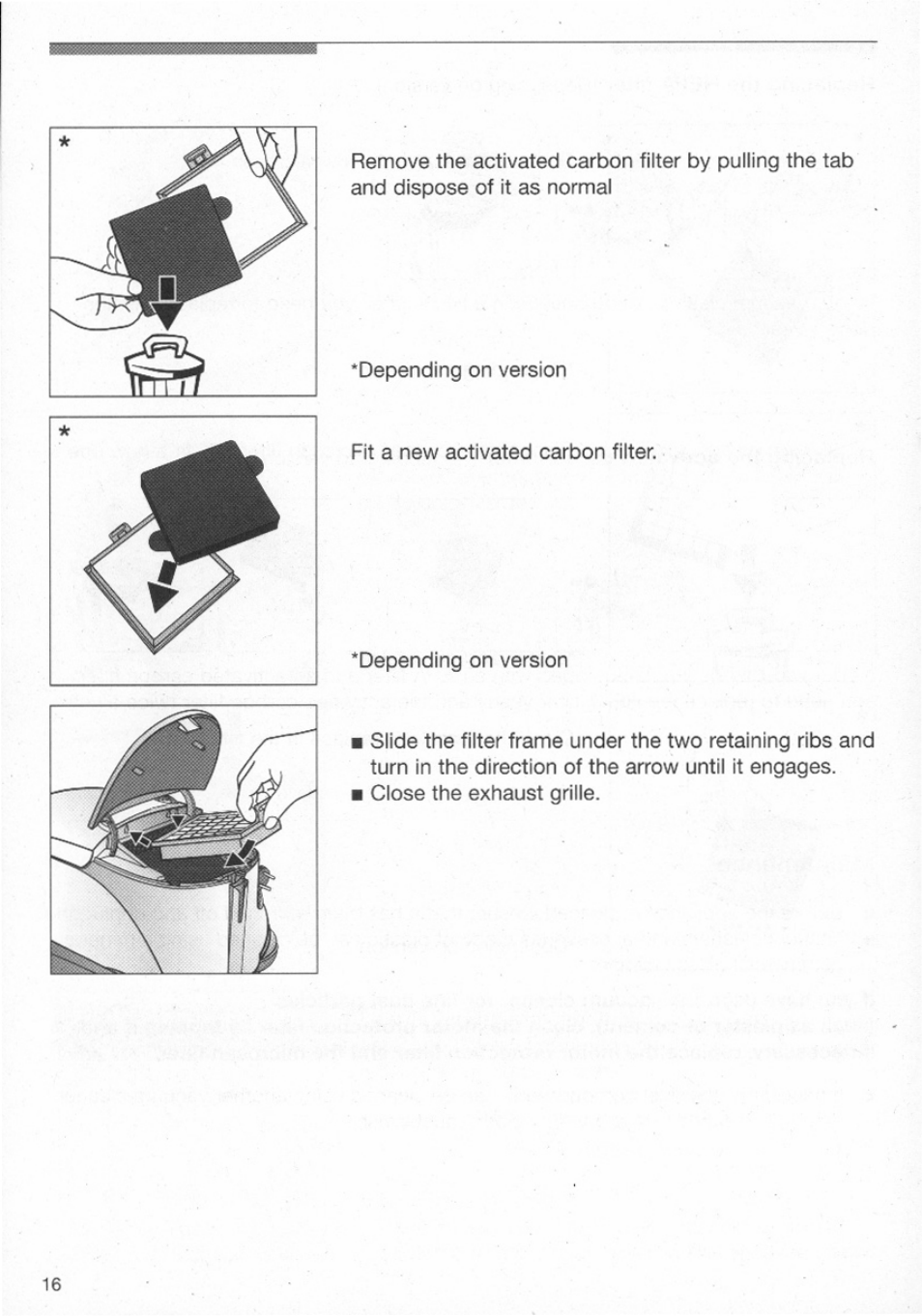 Bosch BSG81 User Manual | Page 16 / 20