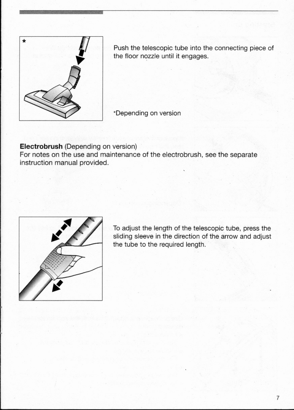 Bosch BSG81 User Manual | Page 7 / 20