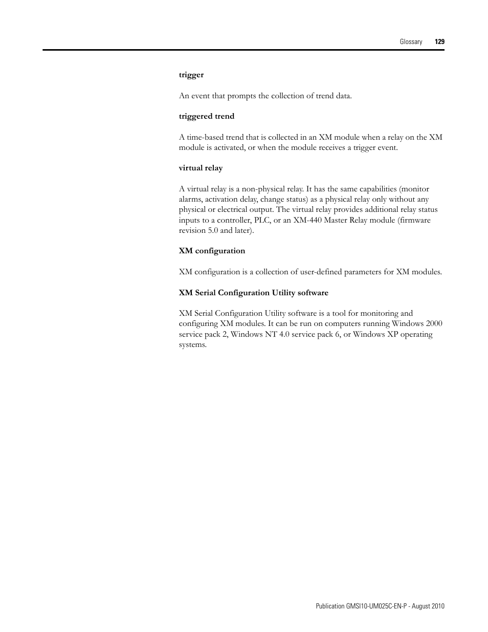 Rockwell Automation 1440-VDRP06-00RH XM-160/161/162 Direct Vibration Module User Manual | Page 137 / 143