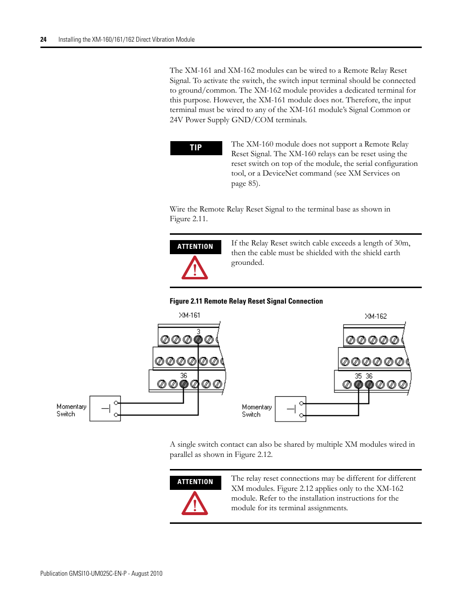 Rockwell Automation 1440-VDRP06-00RH XM-160/161/162 Direct Vibration Module User Manual | Page 32 / 143