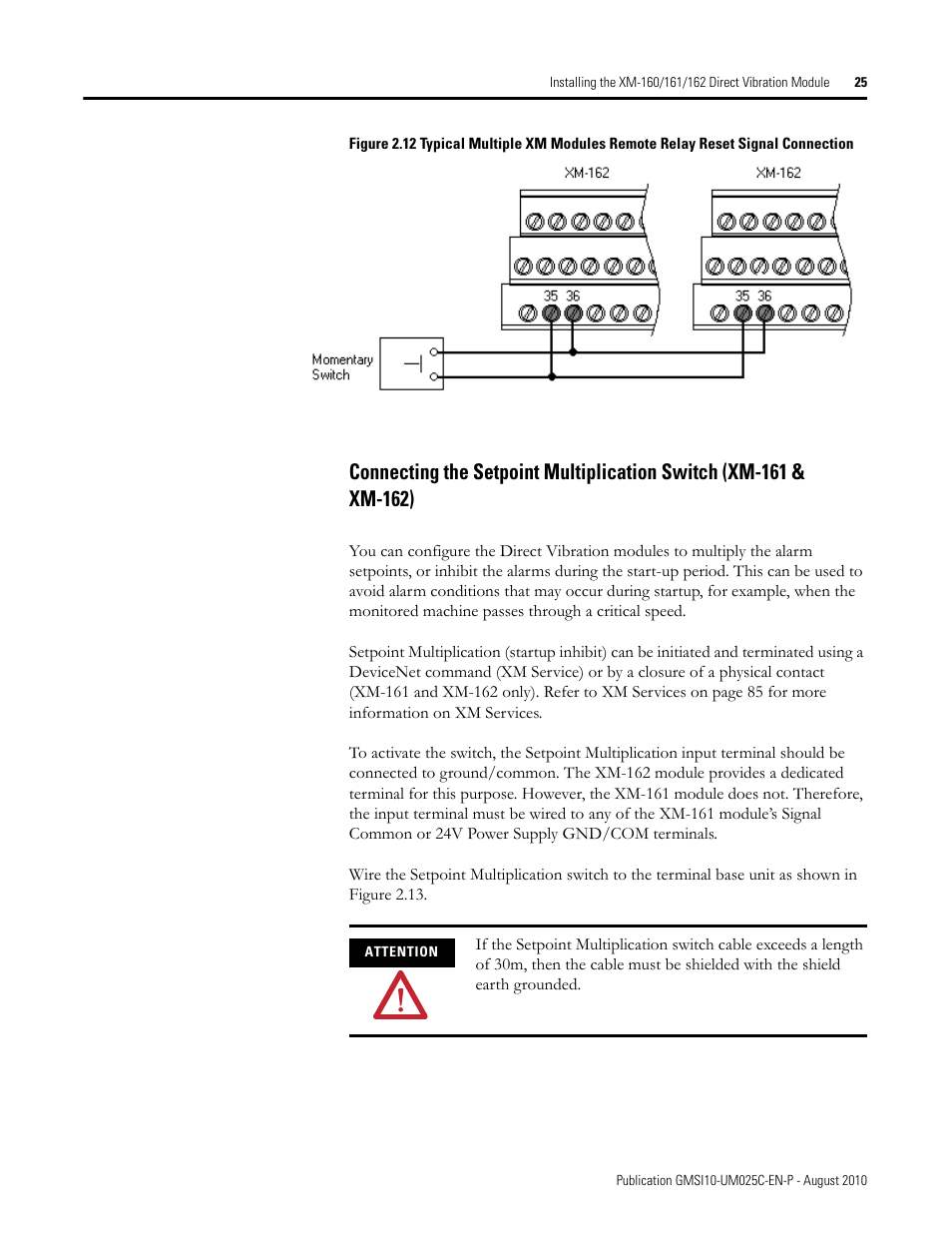 Rockwell Automation 1440-VDRP06-00RH XM-160/161/162 Direct Vibration Module User Manual | Page 33 / 143