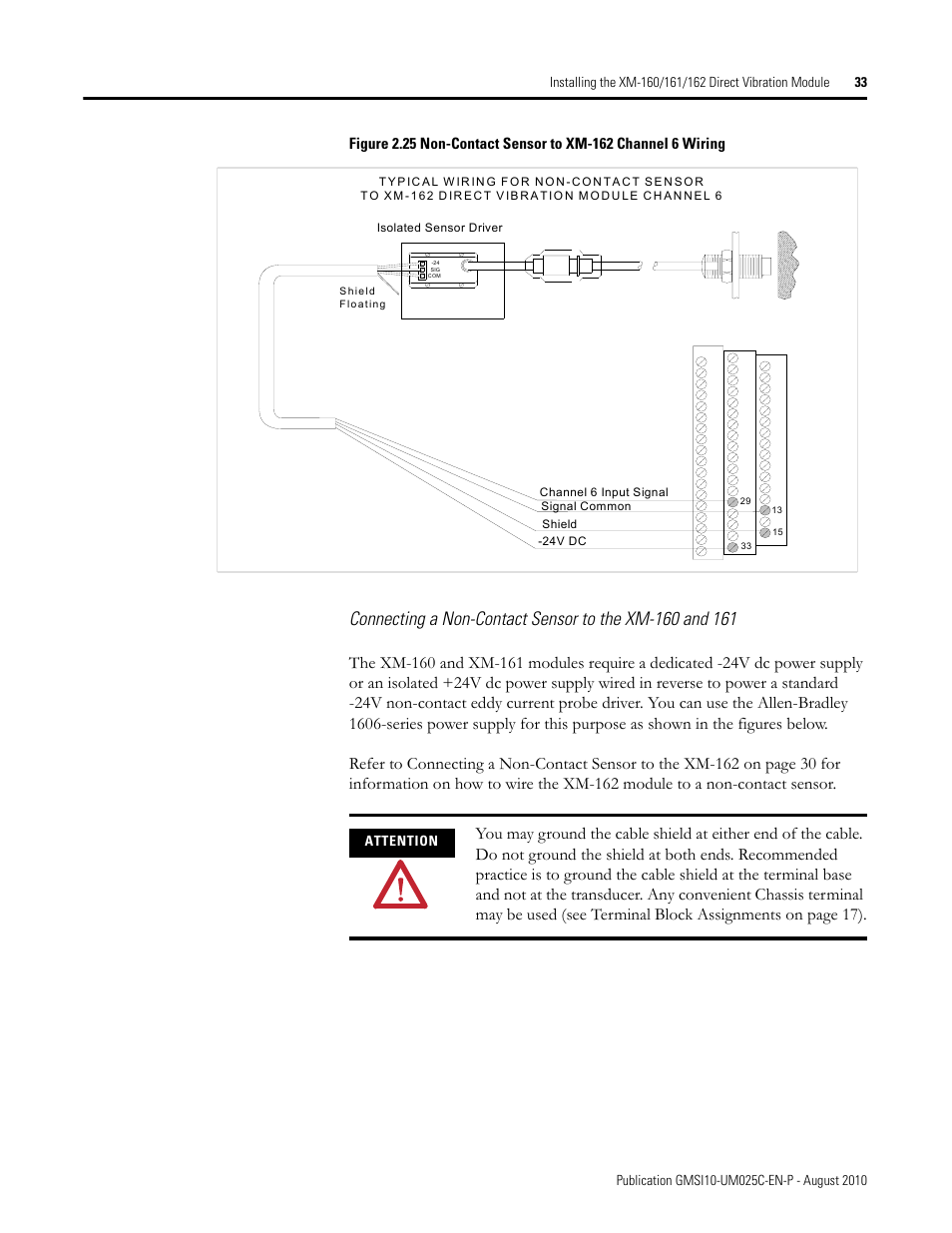 Rockwell Automation 1440-VDRP06-00RH XM-160/161/162 Direct Vibration Module User Manual | Page 41 / 143