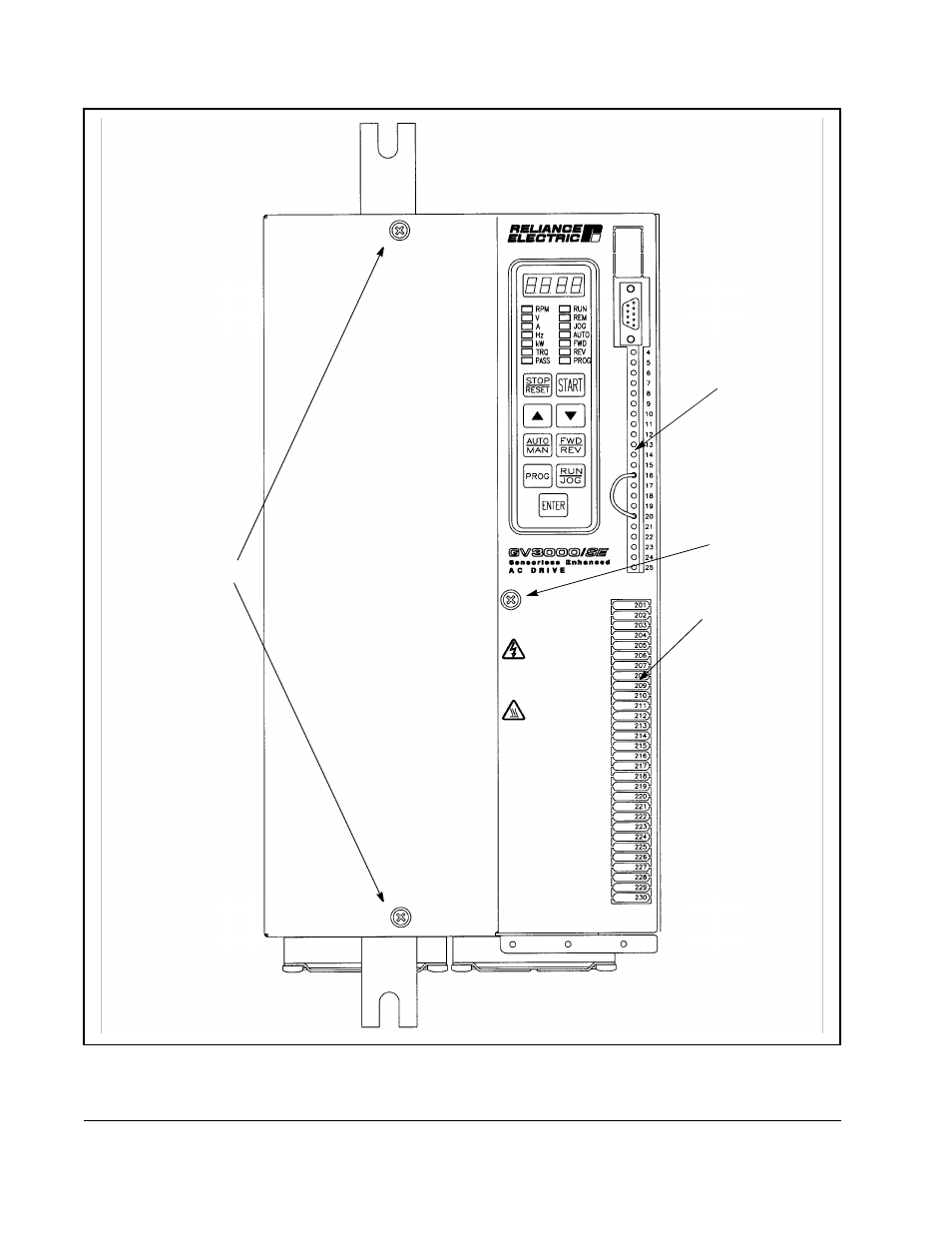 Rockwell Automation GV3000/SE V.6 Regulator Board 0-56921-6xx, 413338-6BU, 0-56940-6xx, 814.61.00 User Manual | Page 69 / 90