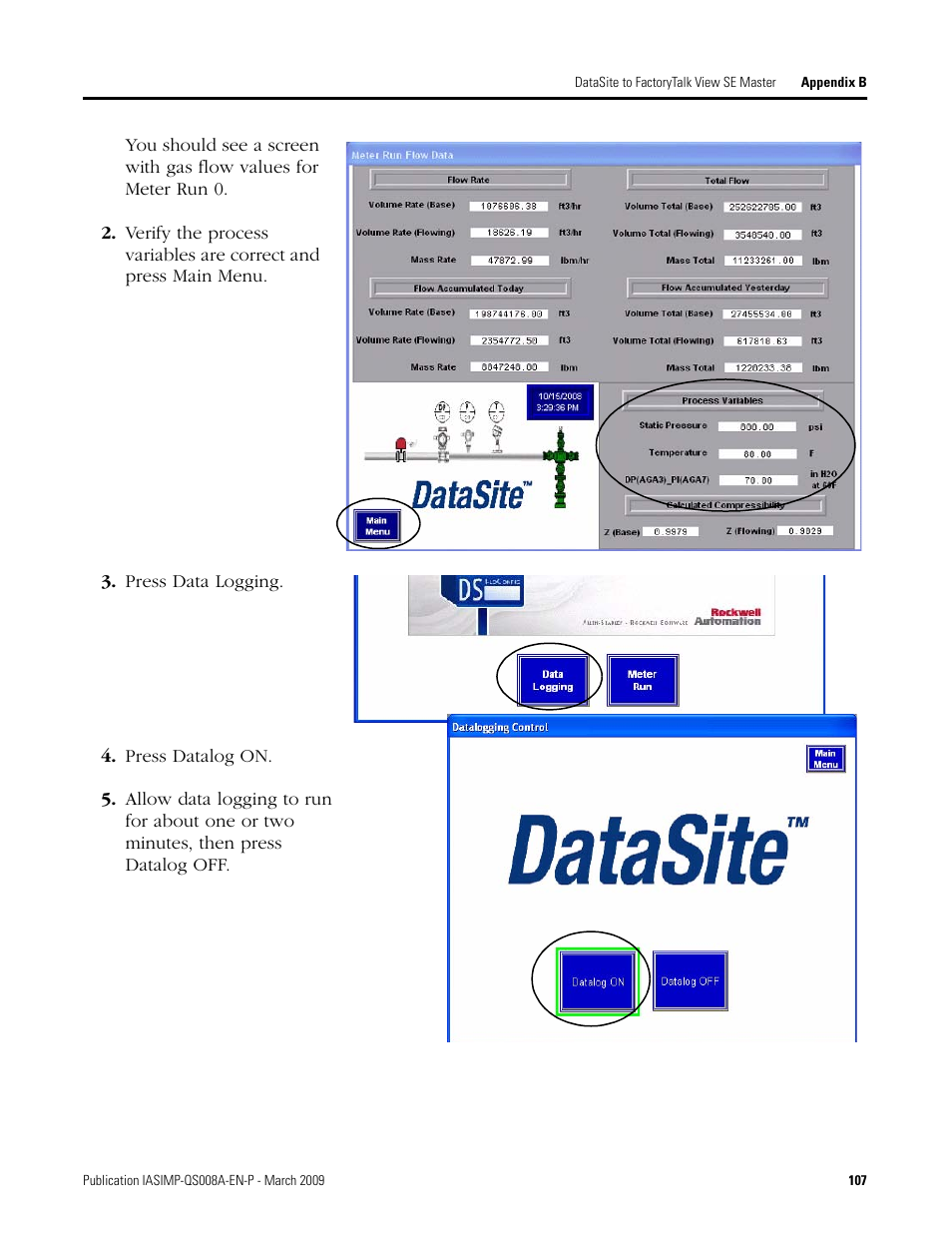 Rockwell Automation 1758 DataSite Accelerator Toolkit User Manual | Page 107 / 112