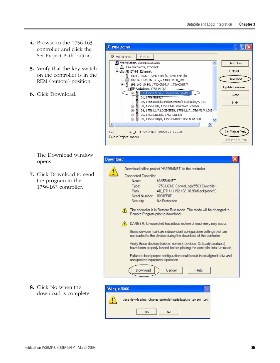 Rockwell Automation 1758 DataSite Accelerator Toolkit User Manual | Page 35 / 112
