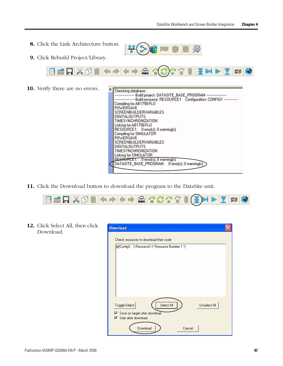 Rockwell Automation 1758 DataSite Accelerator Toolkit User Manual | Page 47 / 112