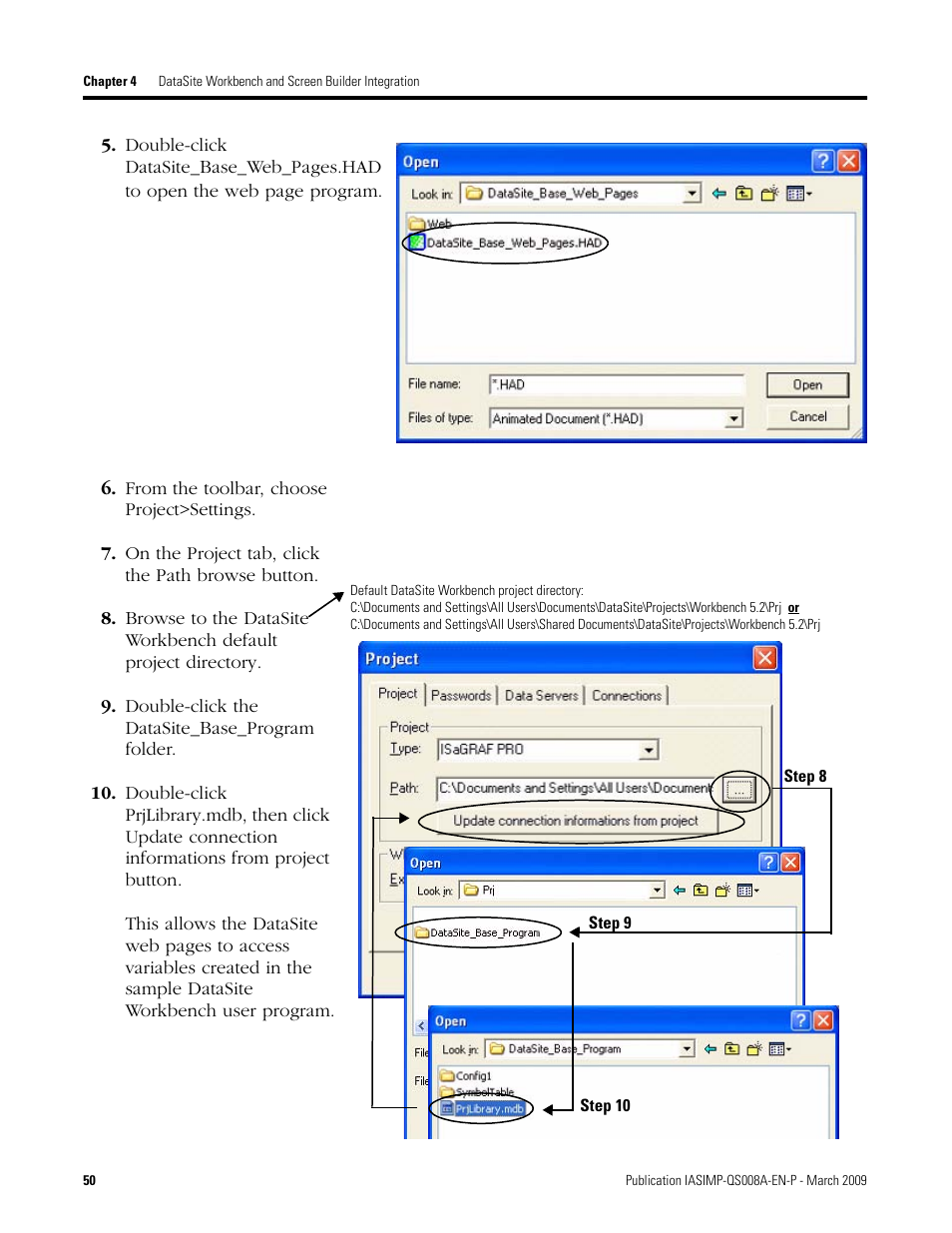 Rockwell Automation 1758 DataSite Accelerator Toolkit User Manual | Page 50 / 112