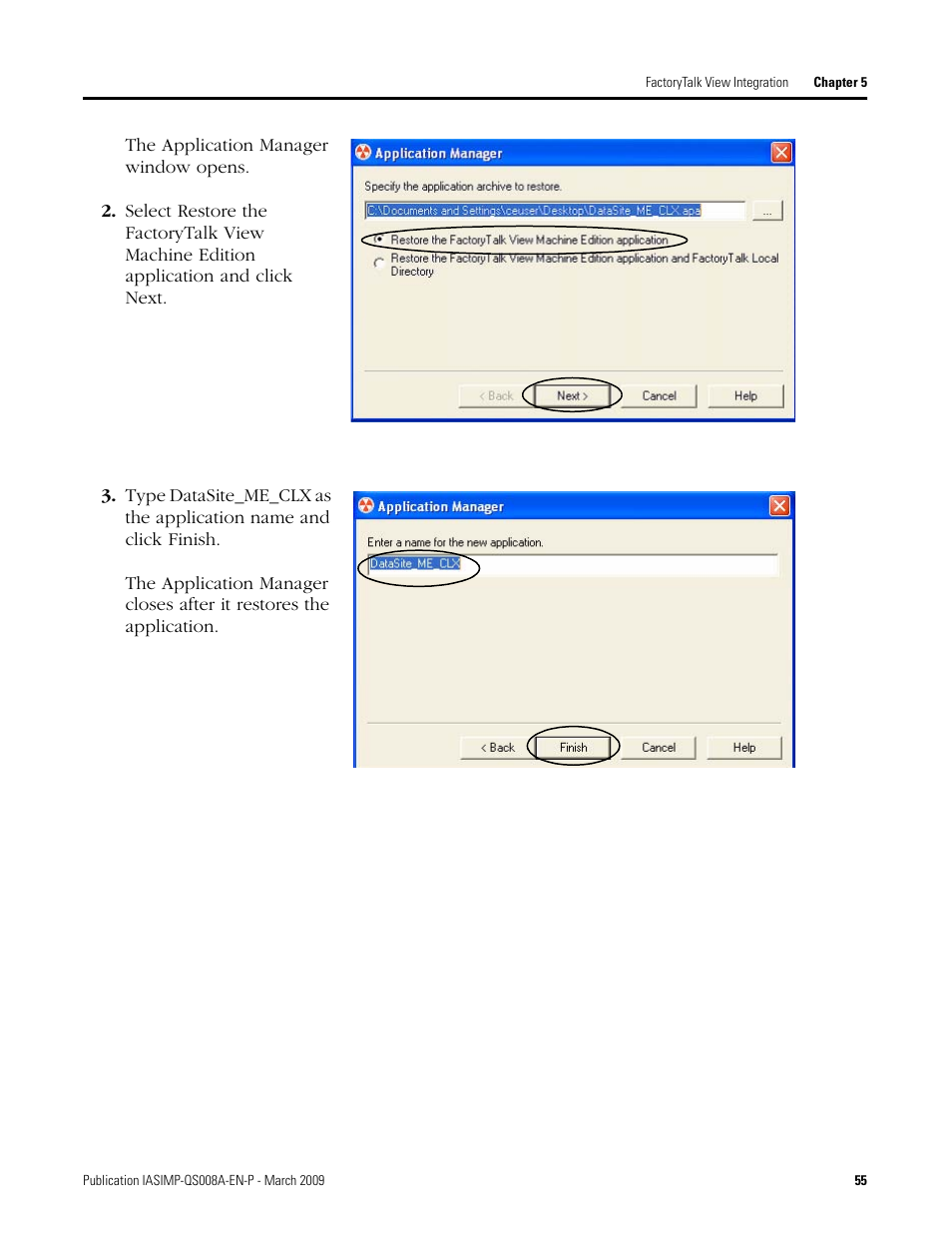 Rockwell Automation 1758 DataSite Accelerator Toolkit User Manual | Page 55 / 112