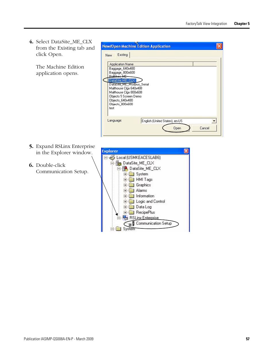 Rockwell Automation 1758 DataSite Accelerator Toolkit User Manual | Page 57 / 112