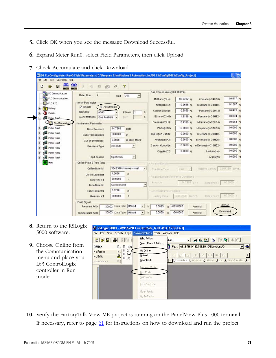 Rockwell Automation 1758 DataSite Accelerator Toolkit User Manual | Page 71 / 112