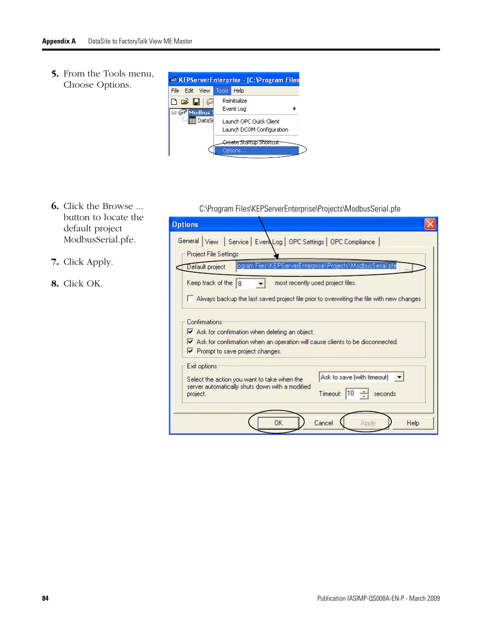Rockwell Automation 1758 DataSite Accelerator Toolkit User Manual | Page 84 / 112