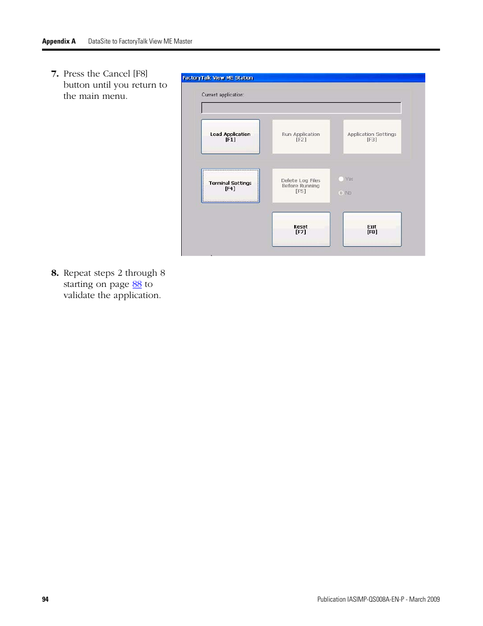 Rockwell Automation 1758 DataSite Accelerator Toolkit User Manual | Page 94 / 112