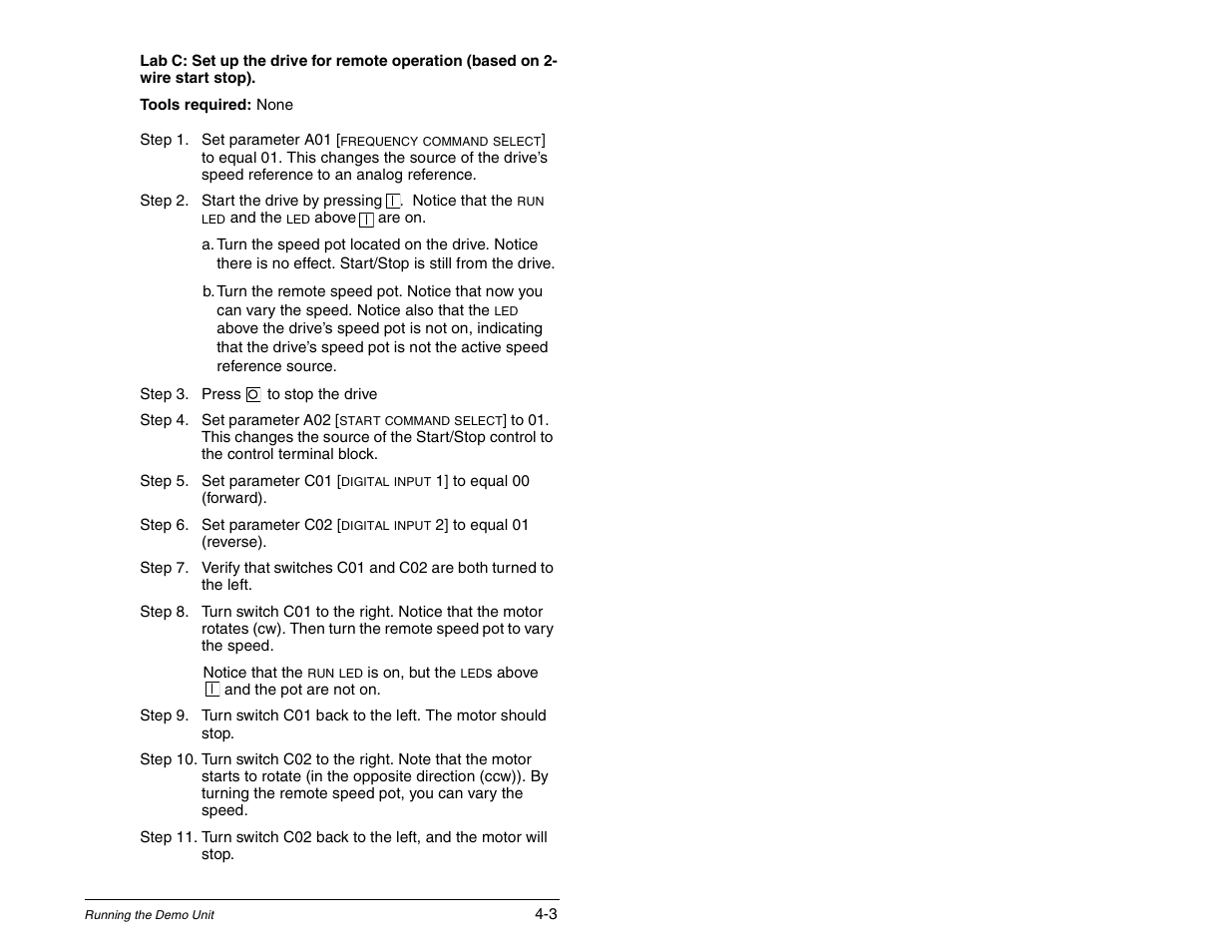 Rockwell Automation SP120 AC Drive Demo Unit User Manual | Page 15 / 20