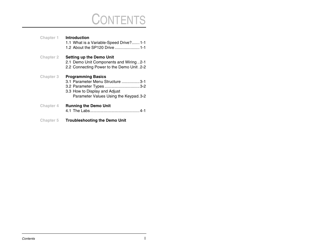 Rockwell Automation SP120 AC Drive Demo Unit User Manual | Page 3 / 20