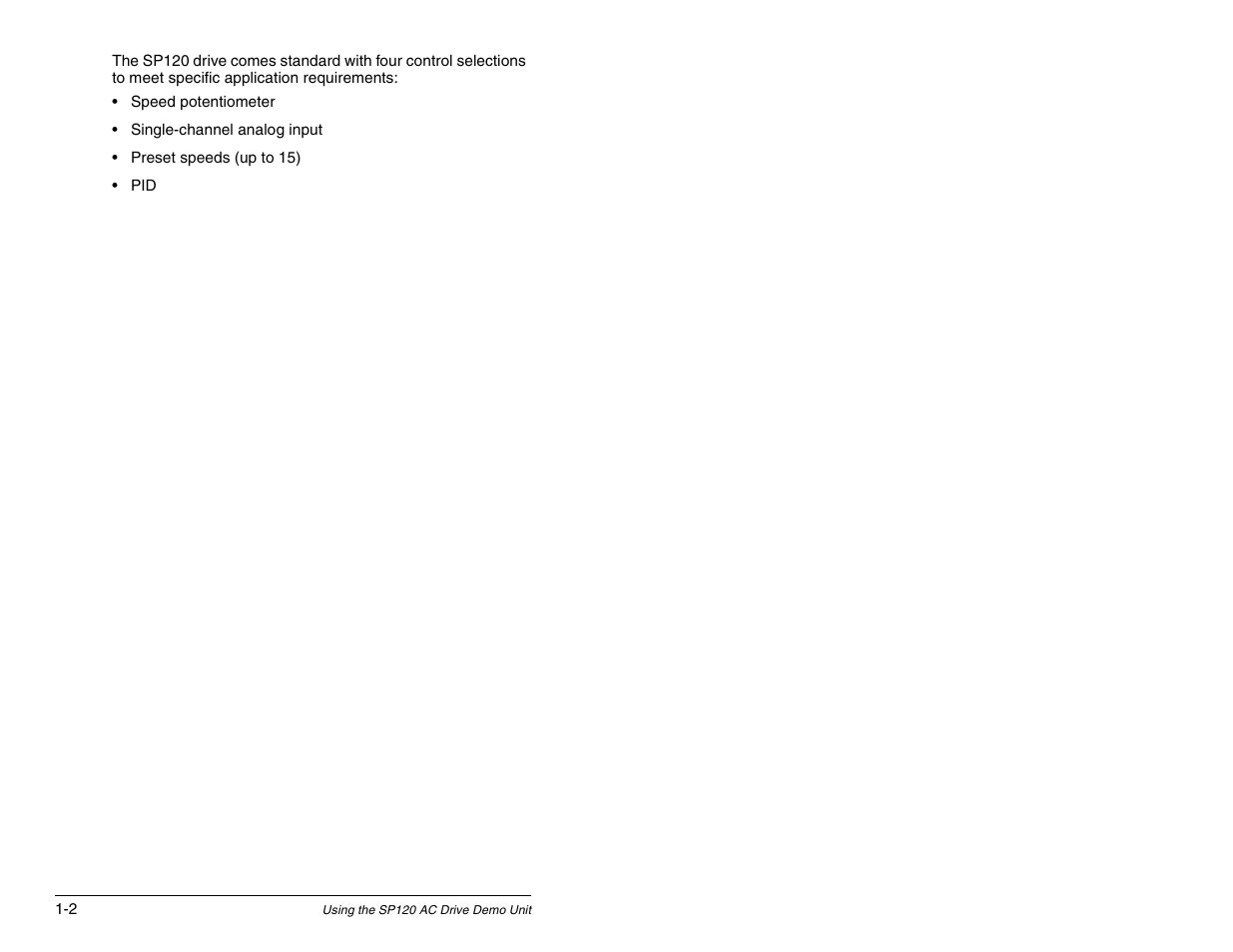 Rockwell Automation SP120 AC Drive Demo Unit User Manual | Page 6 / 20