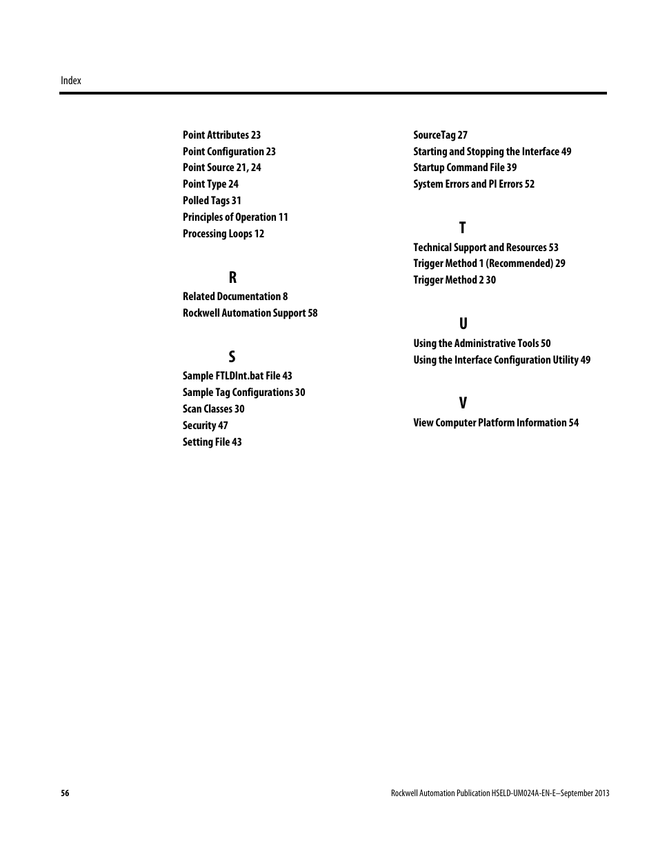 Rockwell Automation FactoryTalk Historian SE 4.0 Live Data Interface User Guide User Manual | Page 56 / 58