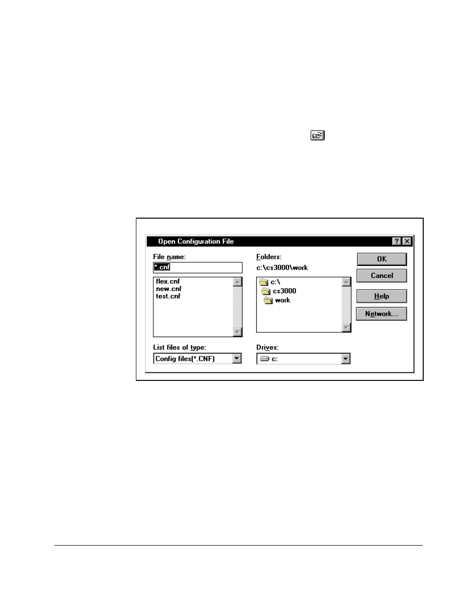 3 opening a drive configuration file | Rockwell Automation Liqui-Flo Control Configuration Software Version 6.0, M/N 2CS3000 User Manual | Page 27 / 100