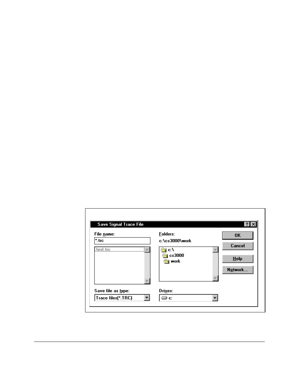 7 saving a trace file | Rockwell Automation Liqui-Flo Control Configuration Software Version 6.0, M/N 2CS3000 User Manual | Page 83 / 100