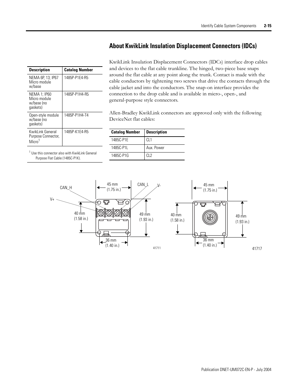 Rockwell Automation DeviceNet Media Design Installation Guide User Manual | Page 51 / 130