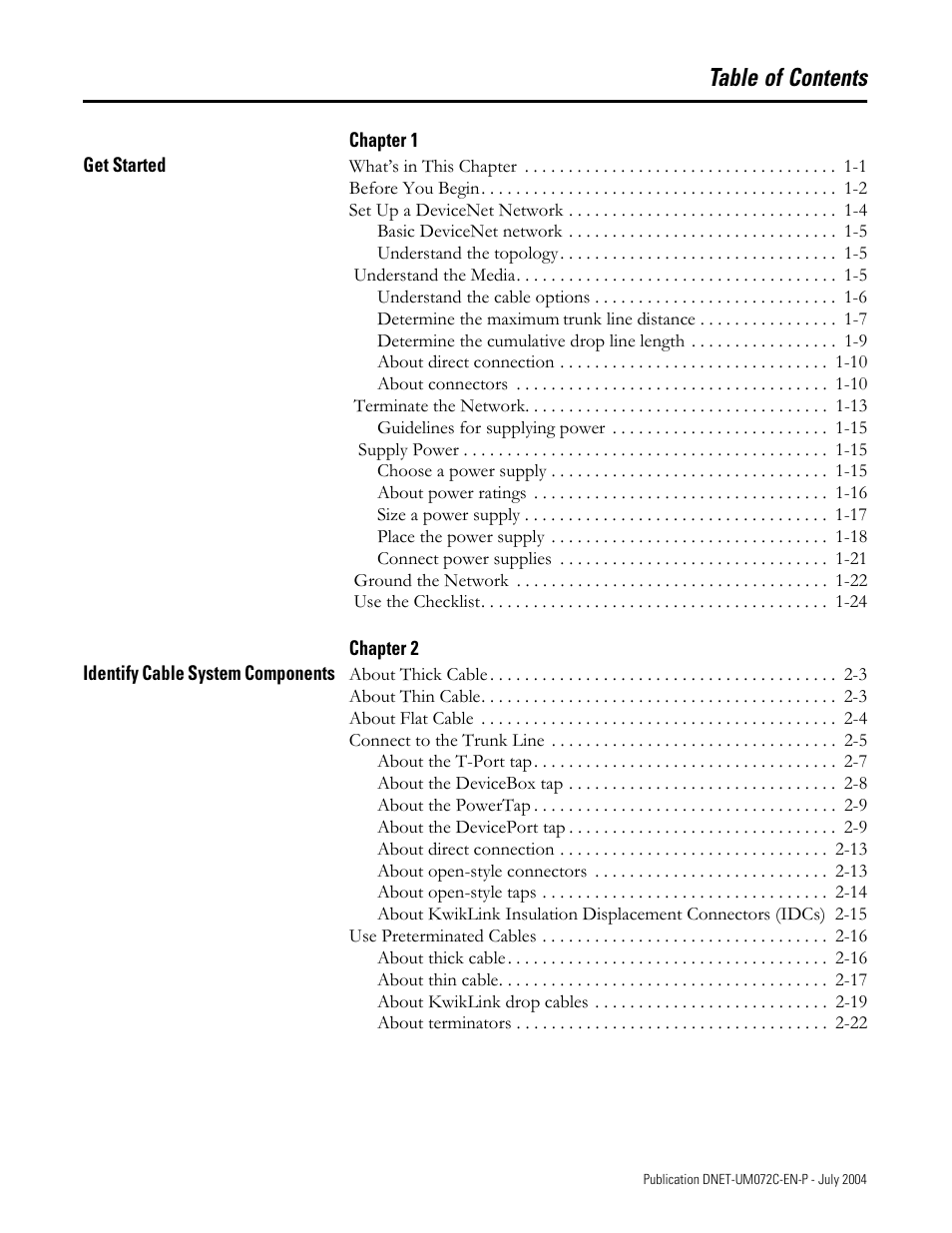 Rockwell Automation DeviceNet Media Design Installation Guide User Manual | Page 7 / 130