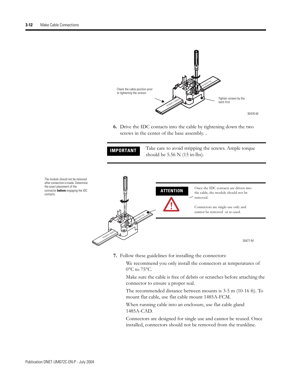 Rockwell Automation DeviceNet Media Design Installation Guide User Manual | Page 72 / 130