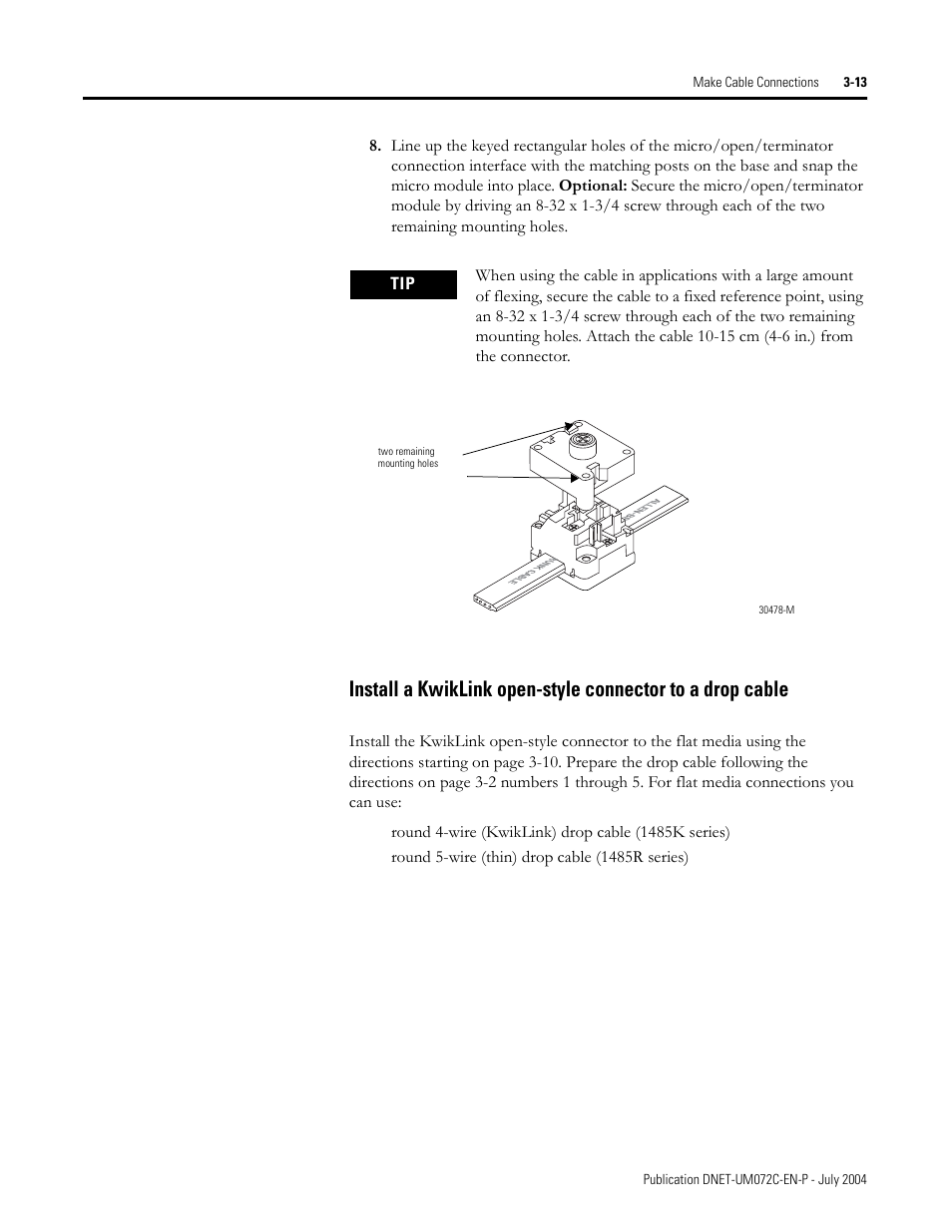 Rockwell Automation DeviceNet Media Design Installation Guide User Manual | Page 73 / 130