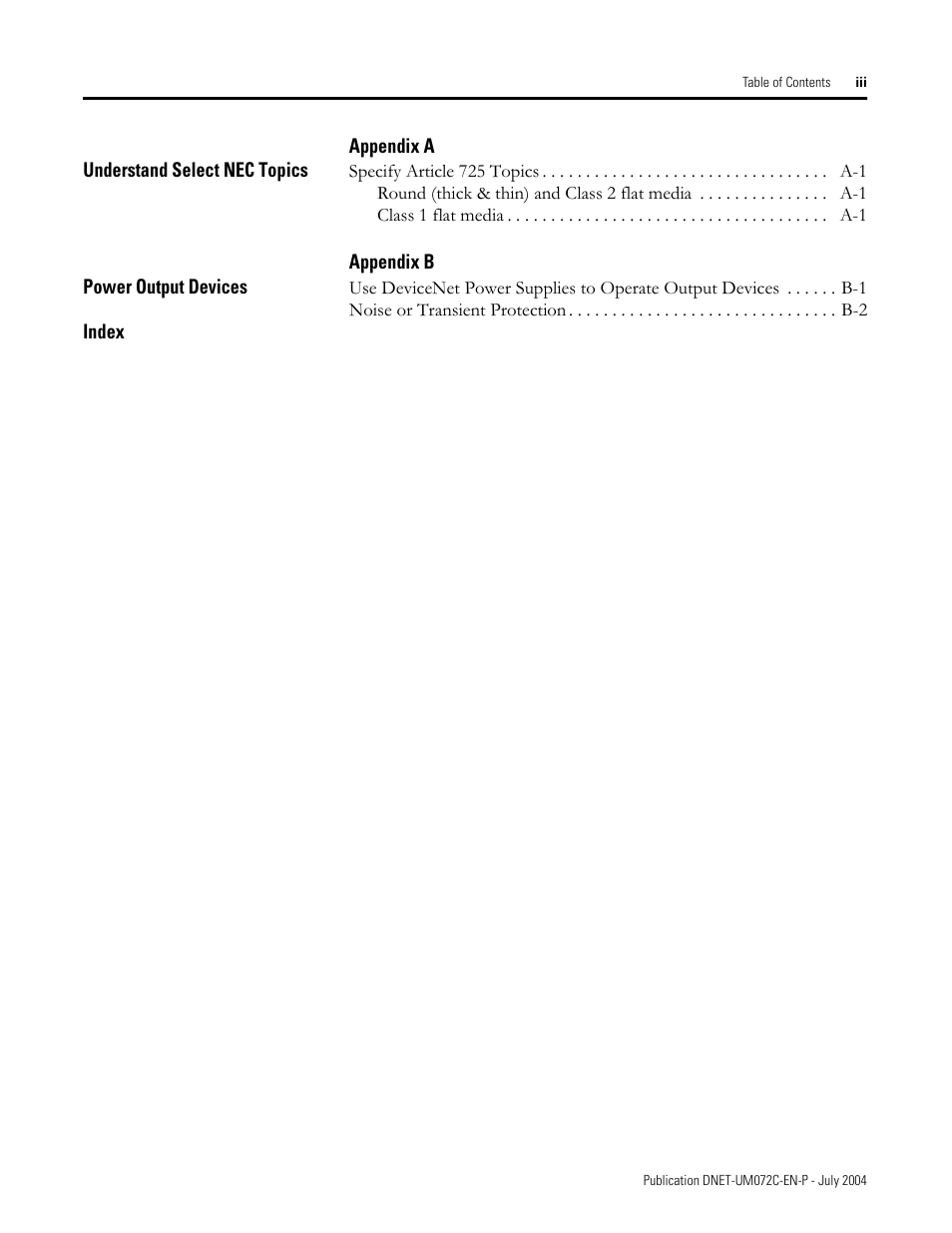 Rockwell Automation DeviceNet Media Design Installation Guide User Manual | Page 9 / 130