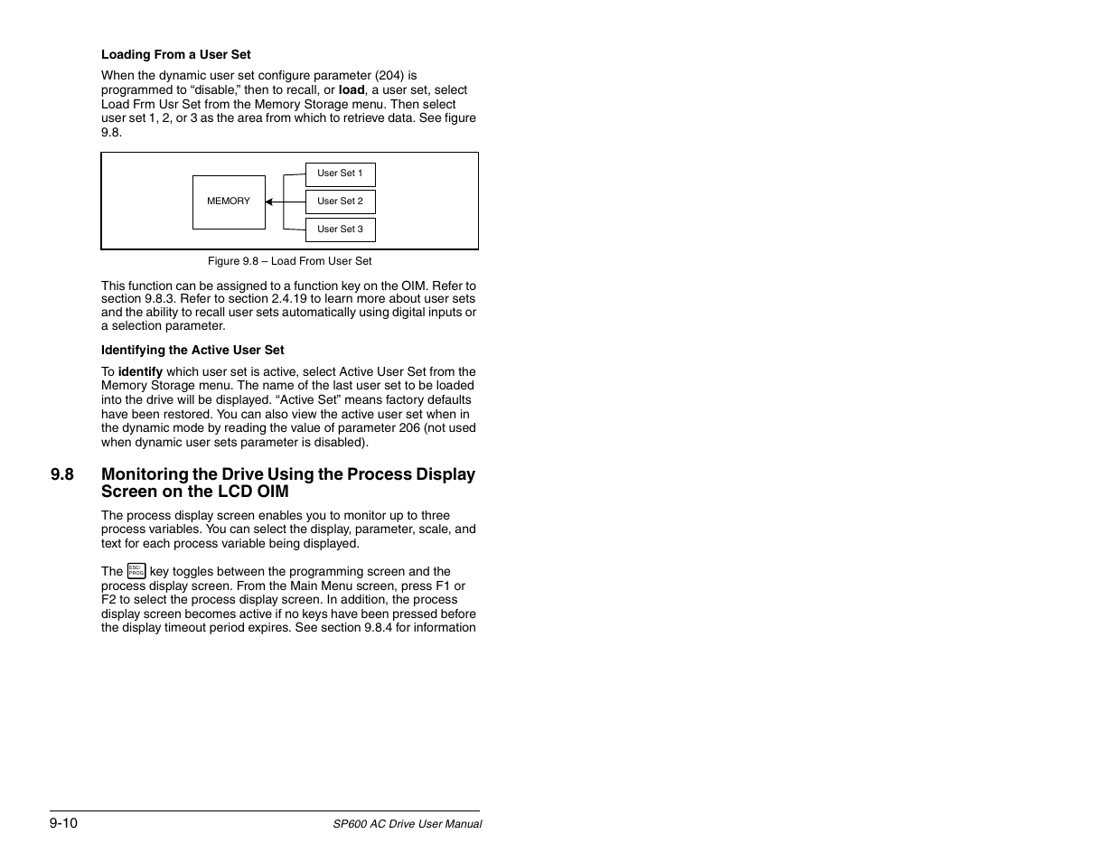 Rockwell Automation SP600 AC Drive User Manual Version 1.0 User Manual | Page 108 / 300