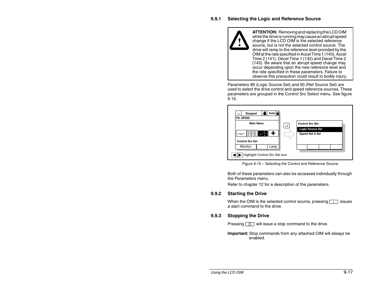 Rockwell Automation SP600 AC Drive User Manual Version 1.0 User Manual | Page 115 / 300